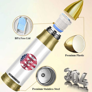 USA 250th Anniversary Baseball Bullet Tumbler Patriotic Athlete Gift TS12 Print Your Wear