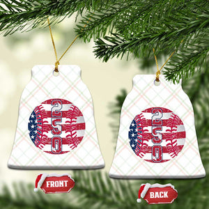 USA 250th Anniversary Baseball Ceramic Ornament Patriotic Athlete Gift TS12 Print Your Wear