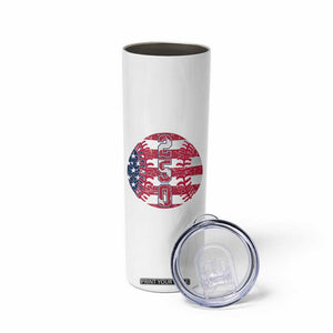 USA 250th Anniversary Baseball Skinny Tumbler Patriotic Athlete Gift TS12 Print Your Wear