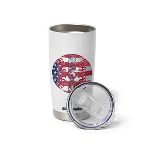 USA 250th Anniversary Baseball Tumbler Cup Patriotic Athlete Gift TS12 Print Your Wear