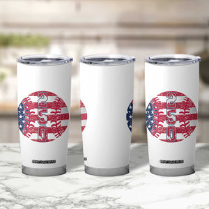 USA 250th Anniversary Baseball Tumbler Cup Patriotic Athlete Gift TS12 Print Your Wear