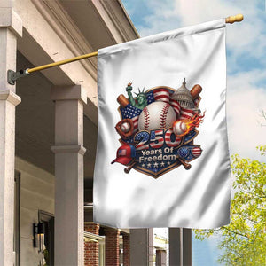 USA 250 Years Of Freedom Baseball Graphic Garden Flag TS12 Print Your Wear