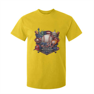 USA 250 Years Of Freedom Baseball Graphic T Shirt For Kid TS12 Daisy Print Your Wear