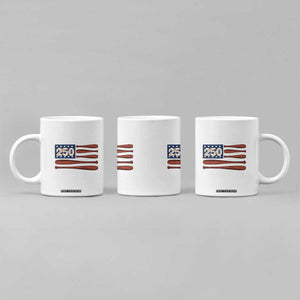USA Flag Baseball Coffee Mug America 250th Anniversary Gift TS12 Print Your Wear