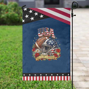 Floral Baseball Graphic Patriotic Garden Flag USA 250th Anniversary Gift TS12 Classic Blue Black Print Your Wear
