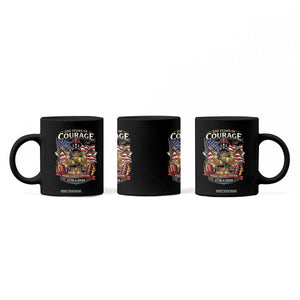 Patriotic Firefighter 250 Years Of Courage USA Anniversary Gift Coffee Mug TS12 Print Your Wear