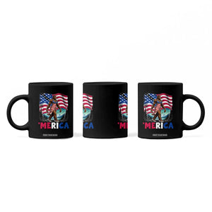 Funny Patriotic Sexy Bigfoot Coffee Mug Merica USA 250th Anniversary TS12 Print Your Wear