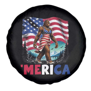 Funny Patriotic Sexy Bigfoot Spare Tire Cover Merica USA 250th Anniversary TS12 Print Your Wear