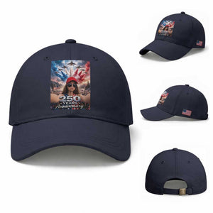 Funny Doll Face Meme 4th Of July Baseball Cap USA Freedom Jet Fighter Graphic