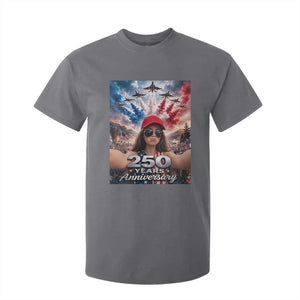 Funny Doll Face Meme 4th Of July T Shirt For Kid USA Freedom Jet Fighter Graphic