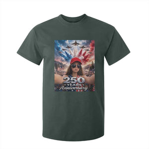 Funny Doll Face Meme 4th Of July T Shirt For Kid USA Freedom Jet Fighter Graphic