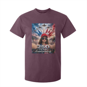 Funny Doll Face Meme 4th Of July T Shirt For Kid USA Freedom Jet Fighter Graphic
