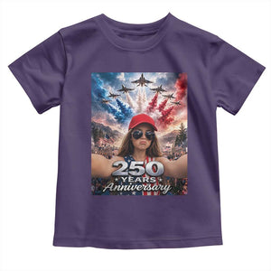 Funny Doll Face Meme 4th Of July Toddler T Shirt USA Freedom Jet Fighter Graphic