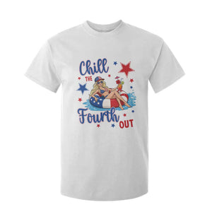 Funny Doll Face Meme 4th Of July T Shirt For Kid Chill The Fourth Out TS12 White Print Your Wear