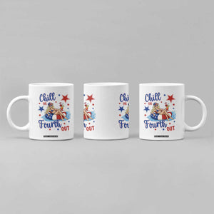 Funny Doll Face Meme 4th Of July Coffee Mug Chill The Fourth Out TS12 Print Your Wear