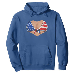 American Flag Bikini Hoodie Patriotic Summer Vacation Gift TS12 Royal Blue Print Your Wear
