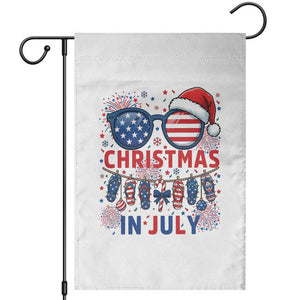 Patriotic USA Sunglasses Christmas In July Graphic Garden Flag TS12 White Print Your Wear