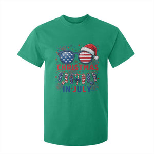 Patriotic USA Sunglasses Christmas In July Graphic T Shirt For Kid TS12 Irish Green Print Your Wear