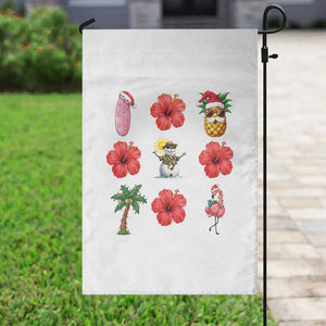 Christmas In July Garden Flag Tropical Summer Beach Party Graphic TS12 Print Your Wear