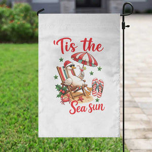 Funny Christmas In July Goose Garden Flag Tropical Summer Beach Party TS12 Print Your Wear