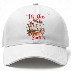 Funny Christmas In July Goose Baseball Cap Tropical Summer Beach Party TS12 Print Your Wear