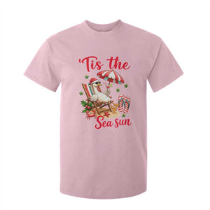 Funny Christmas In July Goose T Shirt For Kid Tropical Summer Beach Party TS12 Light Pink Print Your Wear