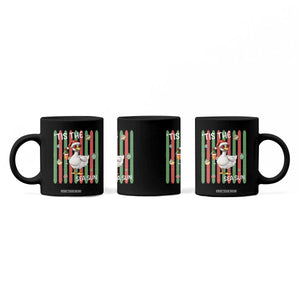 Funny Christmas In July Goose Coffee Mug Tis The Sea Sun