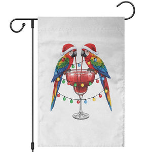 Christmas In July Parrots Garden Flag Summer Beach Party Gift TS12 White Print Your Wear