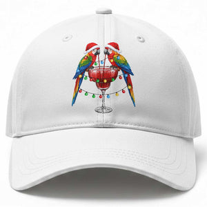 Christmas In July Parrots Baseball Cap Summer Beach Party Gift TS12 Print Your Wear