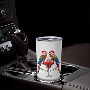 Christmas In July Parrots Tumbler Cup Summer Beach Party Gift TS12 Print Your Wear