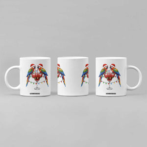 Christmas In July Parrots Coffee Mug Summer Beach Party Gift TS12 Print Your Wear