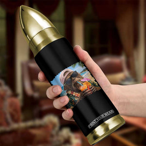 Funny Hawaiian Bigfoot Bullet Tumbler Tropical Beach Party Graphic TS12 Print Your Wear