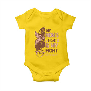 Endometrial Cancer Support Baby Onesie My Moms Fight My Fight