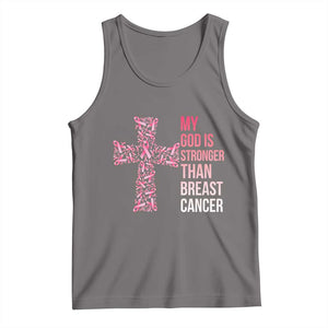 My God Is Stronger Than Breast Cancer Survivor Hope Gift Tank Top