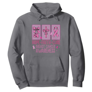 Hope Faith Cure Breast Cancer Awareness Hoodie Pink Ribbon Survivor Support Gift