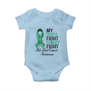 Cholangiocarcinoma Support Warrior Gift Baby Onesie My Dad Fight My Fight