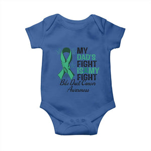 Cholangiocarcinoma Support Warrior Gift Baby Onesie My Dad Fight My Fight