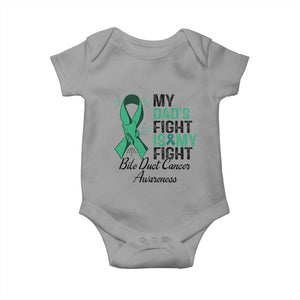 Cholangiocarcinoma Support Warrior Gift Baby Onesie My Dad Fight My Fight