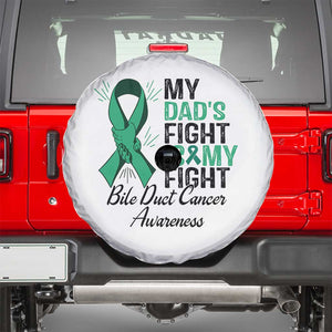 Cholangiocarcinoma Support Warrior Gift Spare Tire Cover My Dad Fight My Fight