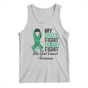 Cholangiocarcinoma Support Warrior Gift Tank Top My Dad Fight My Fight