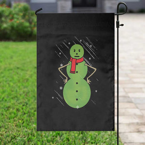 Christmas Snowman Garden Flag Funny Angry Snowmen TS12 Print Your Wear