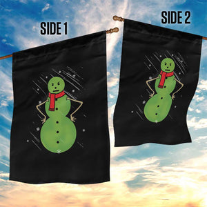 Christmas Snowman Garden Flag Funny Angry Snowmen TS12 Print Your Wear