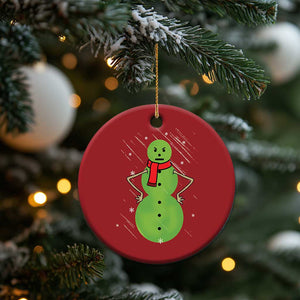 Xmas Snowman Christmas Ornament Funny Angry Snowmen TS12 Print Your Wear