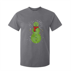 Christmas Snowman T Shirt For Kid Funny Angry Snowmen TS12 Charcoal Print Your Wear