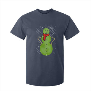 Christmas Snowman T Shirt For Kid Funny Angry Snowmen TS12 Navy Print Your Wear