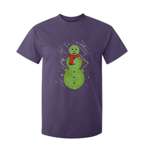 Christmas Snowman T Shirt For Kid Funny Angry Snowmen TS12 Purple Print Your Wear