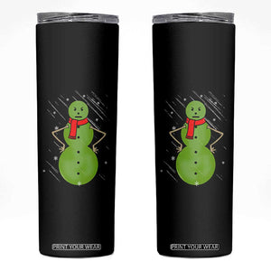 Christmas Snowman Skinny Tumbler Funny Angry Snowmen TS12 Black Print Your Wear