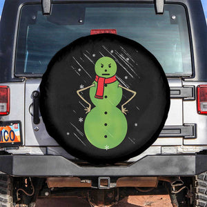 Christmas Snowman Spare Tire Cover Funny Angry Snowmen TS12 No hole Black Print Your Wear