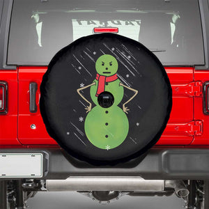 Christmas Snowman Spare Tire Cover Funny Angry Snowmen TS12 Black Print Your Wear