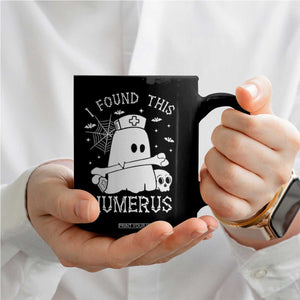 Cute Halloween Nurse I Found This Humerus Ghost Bone Pun Coffee Mug TS12 Print Your Wear
